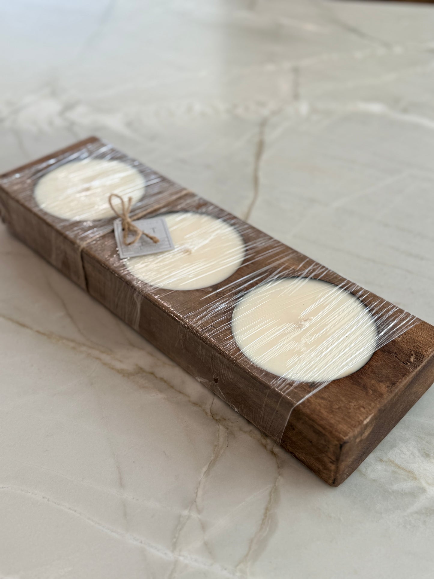 3-Hole Cheese Mold Candle