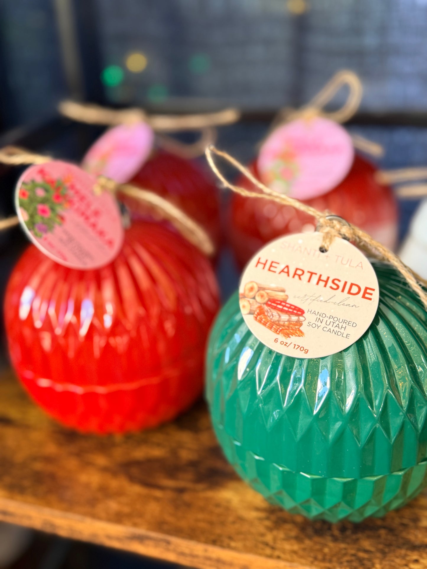 Holiday Ornament Candle