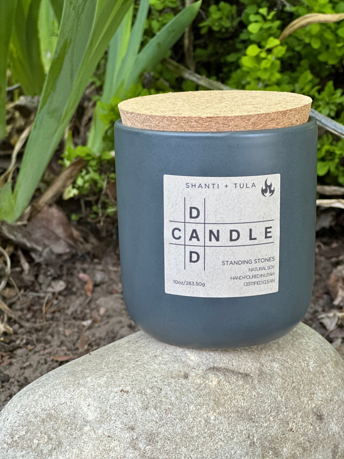 Standing Stones Dad Candle