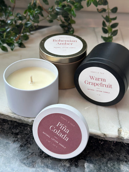Lotion Candle