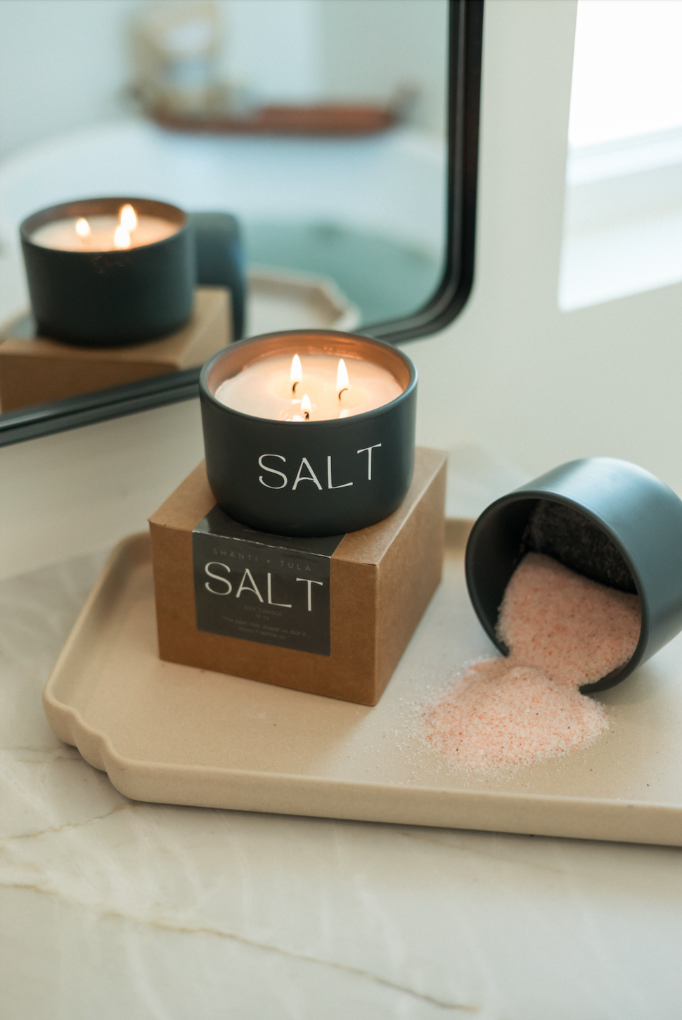 Salt Candle