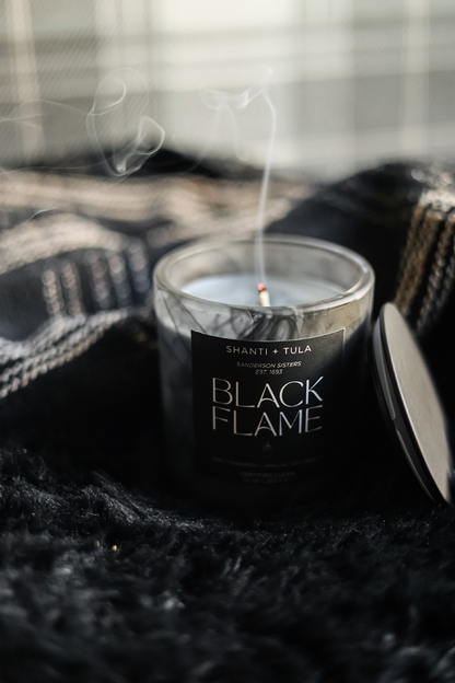 Black Flame Candle