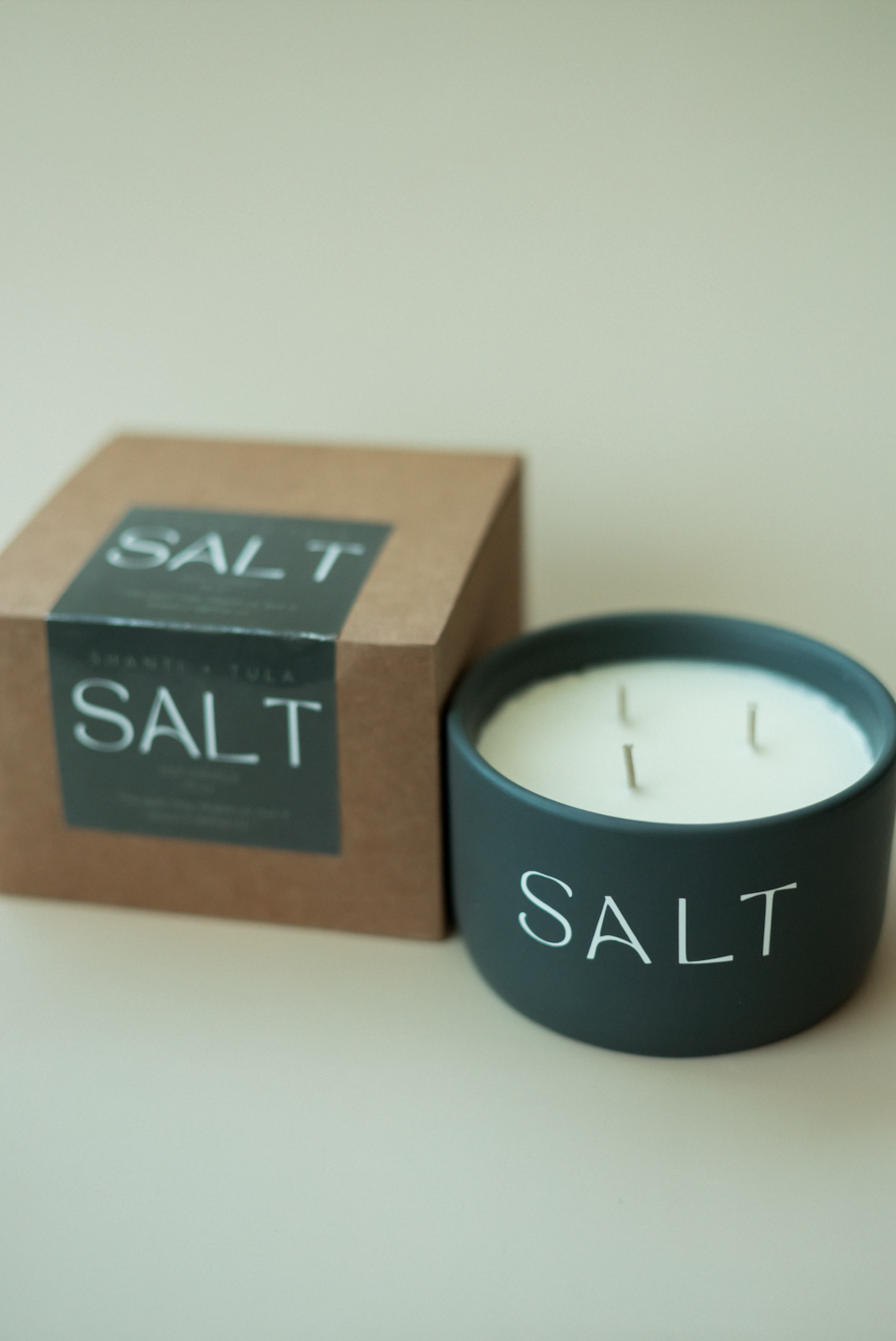 Salt Candle