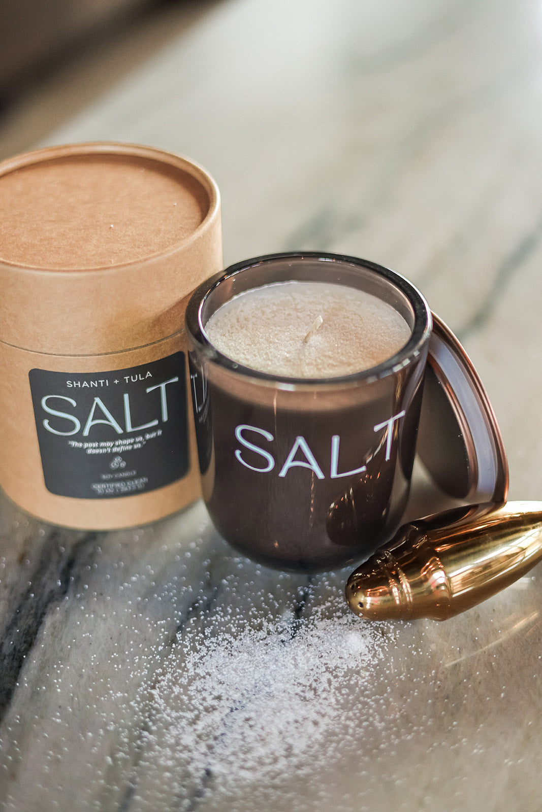 Salt Candle