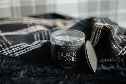 Black Flame Candle